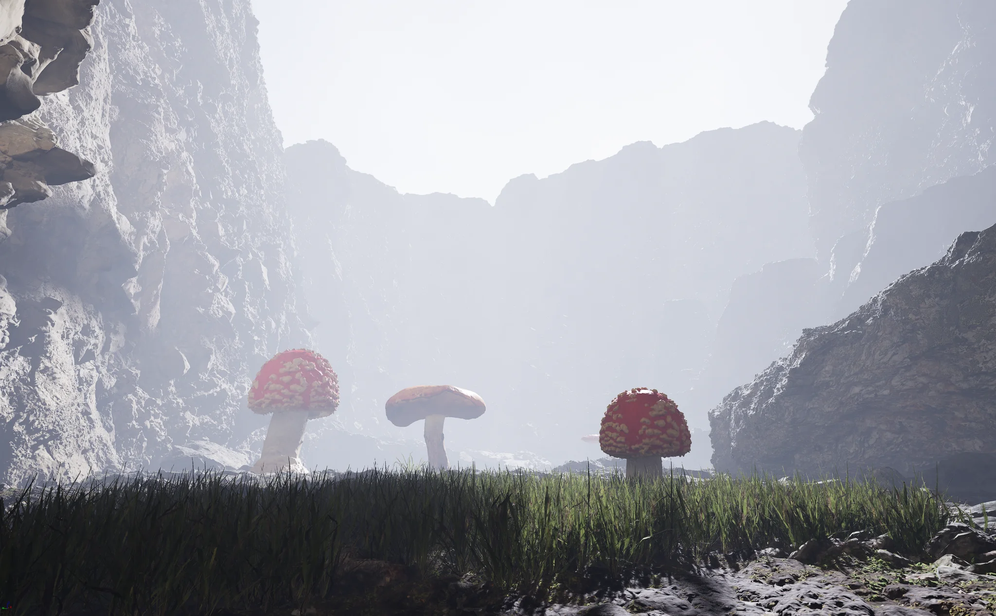 UE5 Mushroom Canyon